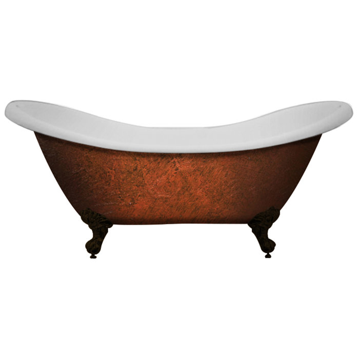 Cambridge Plumbing 70" x 30" Clawfoot Soaking Bathtub & Reviews Wayfair